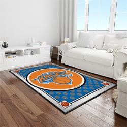 NBA New York Knicks Basketball Team Logo Rectangle Area Rug NYK56