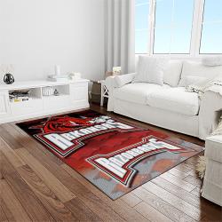 NCAA Arkansas Razorbacks College Sport Basketball And Foolball Team Logo Rectangle Area Rug AR21