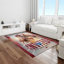 NCAA Arkansas Razorbacks College Sport Basketball And Foolball Team Logo Rectangle Area Rug AR23