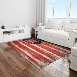 NCAA Auburn Tigers College Sport Basketball And Foolball Team Logo Rectangle Area Rug ATS42