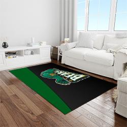NCAA Baylor Bears Sport Basketball And Foolball Team Logo Rectangle Area Rug BB02