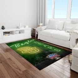 NCAA Baylor Bears Sport Basketball And Foolball Team Logo Rectangle Area Rug BB03