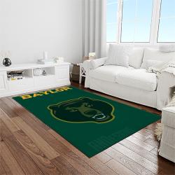 NCAA Baylor Bears Sport Basketball And Foolball Team Logo Rectangle Area Rug BB14