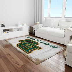 NCAA Baylor Bears Sport Basketball And Foolball Team Logo Rectangle Area Rug BB27