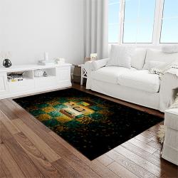 NCAA Baylor Bears Sport Basketball And Foolball Team Logo Rectangle Area Rug BB28