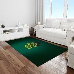 NCAA Baylor Bears Sport Basketball And Foolball Team Logo Rectangle Area Rug BB30