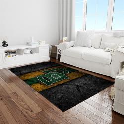 NCAA Baylor Bears Sport Basketball And Foolball Team Logo Rectangle Area Rug BB45