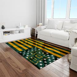 NCAA Baylor Bears Sport Basketball And Foolball Team Logo Rectangle Area Rug BB46