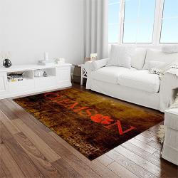 NCAA Clemson Tigers College Sport Basketball And Foolball Team Logo Rectangle Area Rug CT32