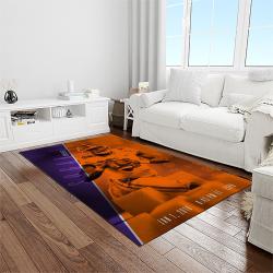 NCAA Clemson Tigers College Sport Basketball And Foolball Team Logo Rectangle Area Rug CT38