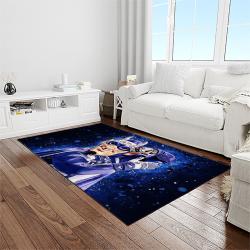 NCAA Duke Blue Devils College Sport Basketball And Foolball Team Logo Rectangle Area Rug DBS08