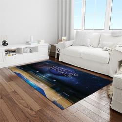 NCAA Duke Blue Devils College Sport Basketball And Foolball Team Logo Rectangle Area Rug DBS40