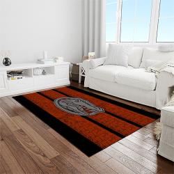 NCAA Florida Gators College Sport Basketball And Foolball Team Logo Rectangle Area Rug FG09