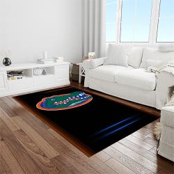 NCAA Florida Gators College Sport Basketball And Foolball Team Logo Rectangle Area Rug FG14