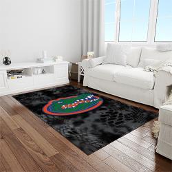 NCAA Florida Gators College Sport Basketball And Foolball Team Logo Rectangle Area Rug FG19
