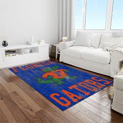 NCAA Florida Gators College Sport Basketball And Foolball Team Logo Rectangle Area Rug FG28
