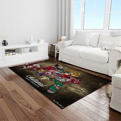 NCAA Florida Gators College Sport Basketball And Foolball Team Logo Rectangle Area Rug FG48