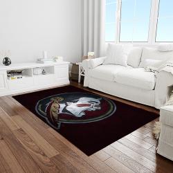NCAA Florida State Seminoles Sport Basketball And Foolball Team Logo Rectangle Area Rug FSS02