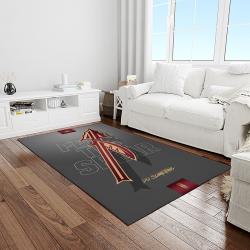 NCAA Florida State Seminoles Sport Basketball And Foolball Team Logo Rectangle Area Rug FSS14