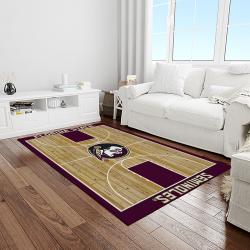 NCAA Florida State Seminoles Sport Basketball And Foolball Team Logo Rectangle Area Rug FSS66