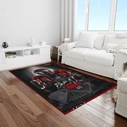 NCAA Georgia Bulldogs College Sport Basketball And Foolball Team Logo Rectangle Area Rug GBS05