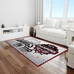 NCAA Georgia Bulldogs College Sport Basketball And Foolball Team Logo Rectangle Area Rug GBS11