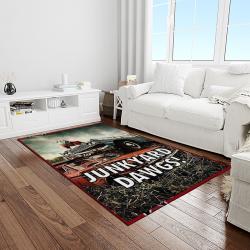 NCAA Georgia Bulldogs College Sport Basketball And Foolball Team Logo Rectangle Area Rug GBS56