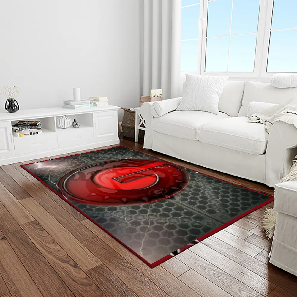 NCAA Georgia Bulldogs College Sport Basketball And Foolball Team Logo Rectangle Area Rug GBS61
