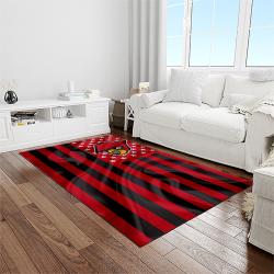 NCAA Louisville Cardinals College Sport Basketball And Foolball Team Logo Rectangle Area Rug LICS04