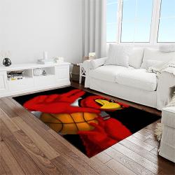 NCAA Louisville Cardinals College Sport Basketball And Foolball Team Logo Rectangle Area Rug LICS40