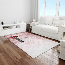 NCAA Louisville Cardinals College Sport Basketball And Foolball Team Logo Rectangle Area Rug LICS41