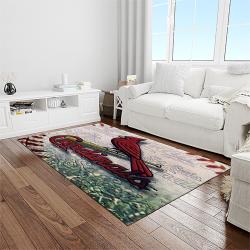 NCAA Louisville Cardinals College Sport Basketball And Foolball Team Logo Rectangle Area Rug LICS42