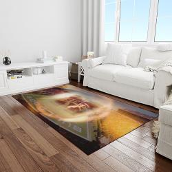 NCAA Mississippi State Bulldogs College Sport Basketball And Foolball Team Logo Rectangle Area Rug MSB03