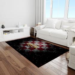 NCAA Mississippi State Bulldogs College Sport Basketball And Foolball Team Logo Rectangle Area Rug MSB13