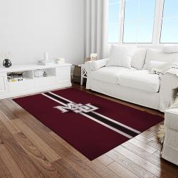 NCAA Mississippi State Bulldogs College Sport Basketball And Foolball Team Logo Rectangle Area Rug MSB60