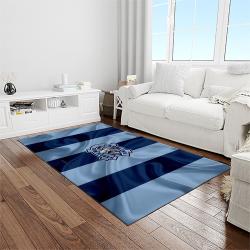 NCAA North Carolina Tar Heels College Sport Basketball And Foolball Team Logo Rectangle Area Rug NCTH02