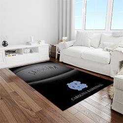 NCAA North Carolina Tar Heels College Sport Basketball And Foolball Team Logo Rectangle Area Rug NCTH27