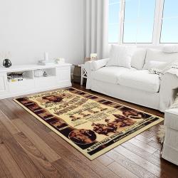 NCAA Notre Dame Fighting Sport Basketball And Foolball Team Logo Rectangle Area Rug NDF55