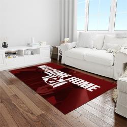 NCAA Oklahoma Sooners Sport Basketball And Foolball Team Logo Rectangle Area Rug OS27