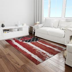 NCAA Oklahoma Sooners Sport Basketball And Foolball Team Logo Rectangle Area Rug OS37