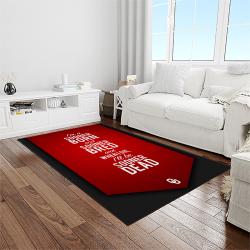 NCAA Oklahoma Sooners Sport Basketball And Foolball Team Logo Rectangle Area Rug OS56