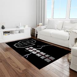NCAA Oklahoma Sooners Sport Basketball And Foolball Team Logo Rectangle Area Rug OS70