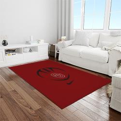 NCAA Oklahoma Sooners Sport Basketball And Foolball Team Logo Rectangle Area Rug OS77