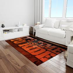 NCAA Oklahoma State Cowboys Sport Basketball And Foolball Team Logo Rectangle Area Rug OSC06