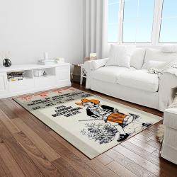 NCAA Oklahoma State Cowboys Sport Basketball And Foolball Team Logo Rectangle Area Rug OSC08