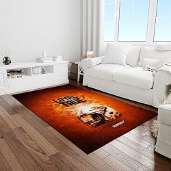 NCAA Oklahoma State Cowboys Sport Basketball And Foolball Team Logo Rectangle Area Rug OSC23