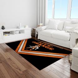 NCAA Oklahoma State Cowboys Sport Basketball And Foolball Team Logo Rectangle Area Rug OSC34