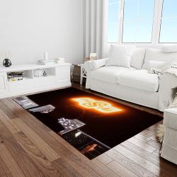 NCAA Oklahoma State Cowboys Sport Basketball And Foolball Team Logo Rectangle Area Rug OSC43