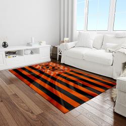 NCAA Oklahoma State Cowboys Sport Basketball And Foolball Team Logo Rectangle Area Rug OSC57