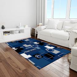NCAA Penn State Nittany Lions College Sport Basketball And Foolball Team Logo Rectangle Area Rug PSNL14